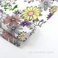 100D Blumen bedruckter Polychiffon-Stoff